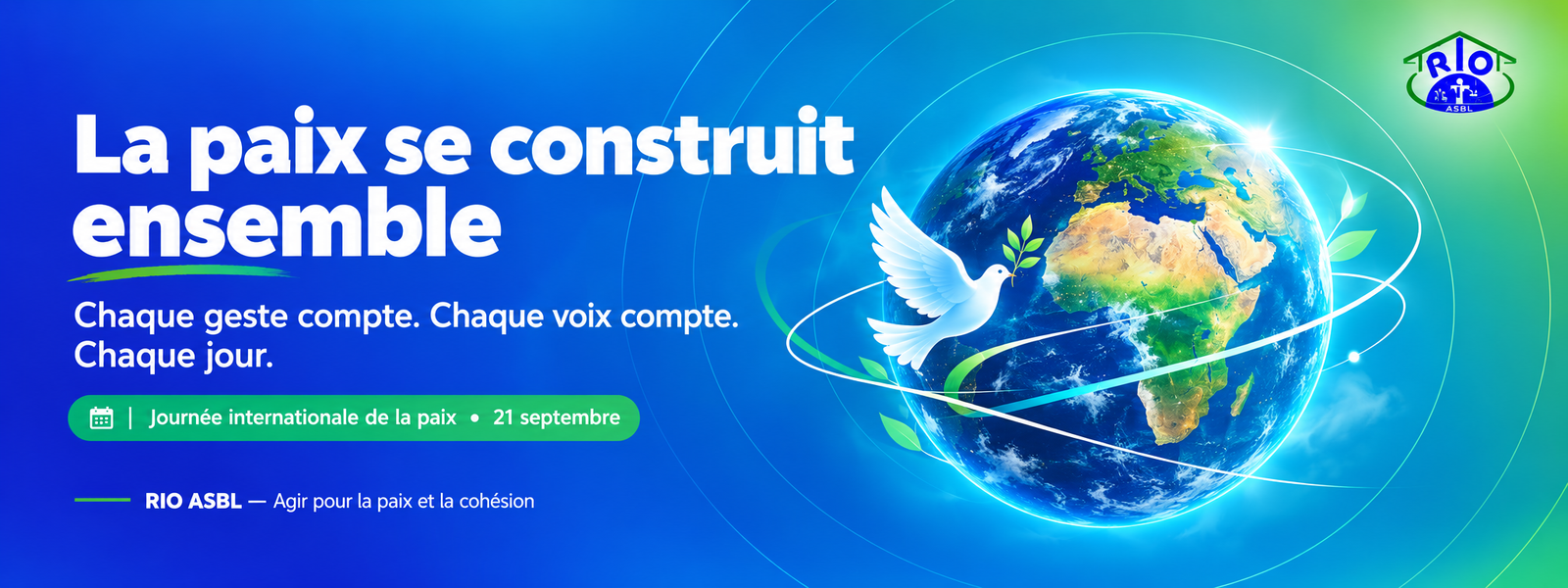 La paix se construit ensemble - RIO ASBL